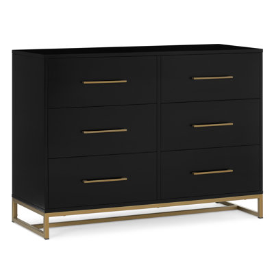 Delta Children Jade 6 Drawer Dresser With Interlocking Drawer System by Delta Children