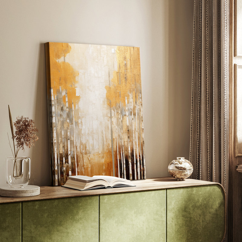 ABSTRACT Series CMLXII - Cavas de galerie sur mesure, H 18 po x l 12 po