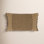 Carey Fringed Cotton Lumbar Throw Pillow