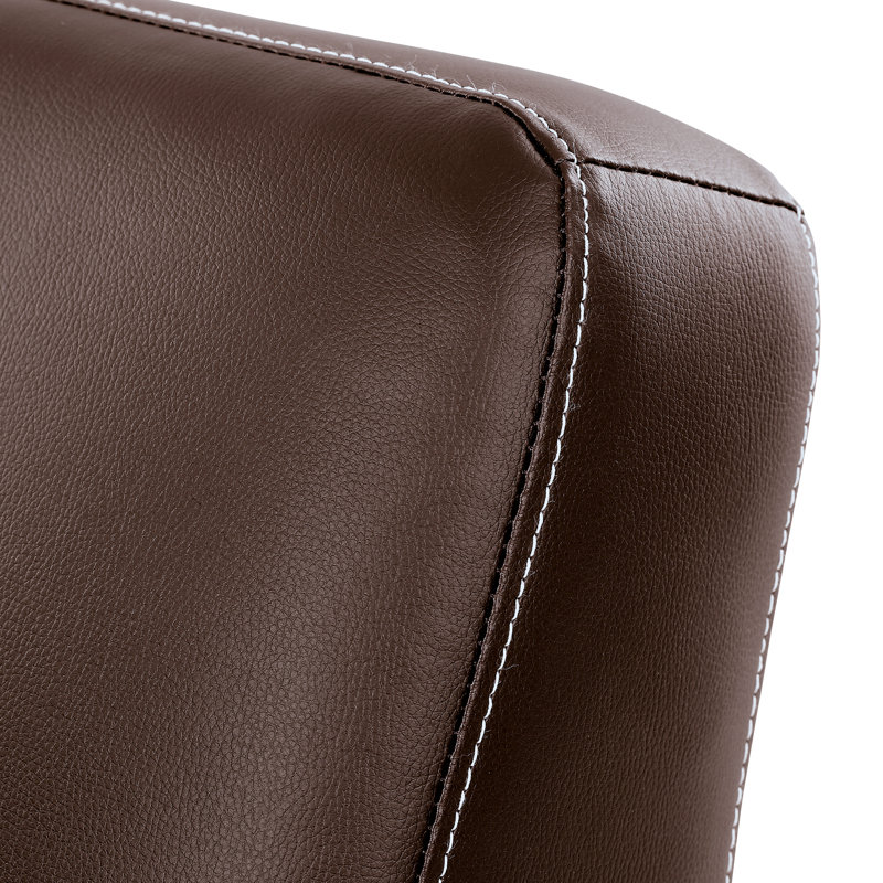 Batavia Faux Leather Club Chair