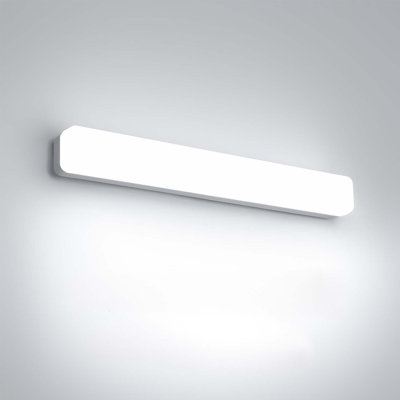 Éclairage pour meuble-lavabo moderne intégré blanc froid 6500K à DEL Claudean