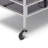 Watts 26 inch Bar Cart in Chrome