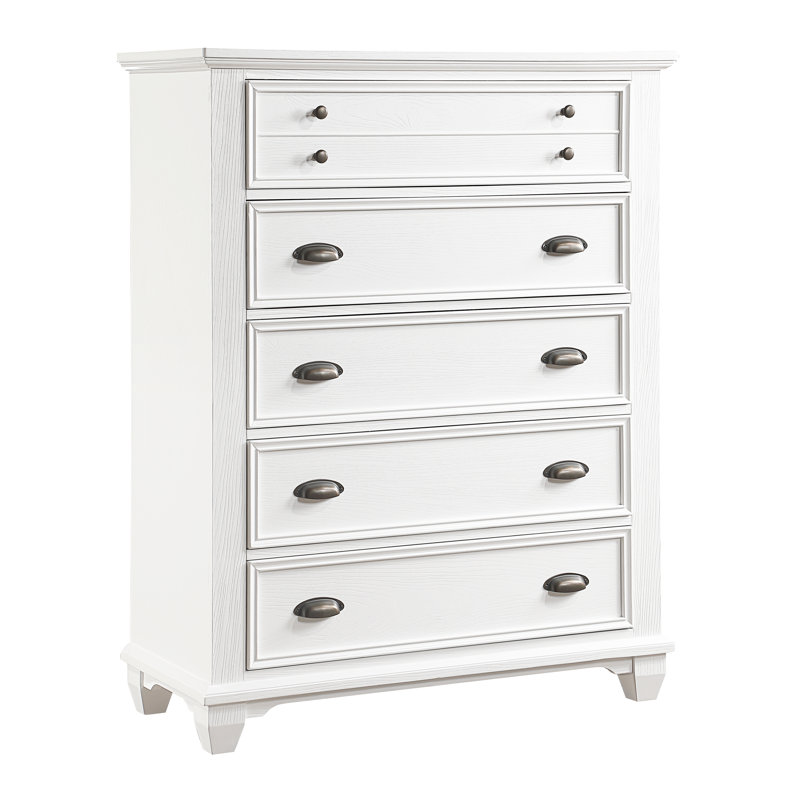 Commode 5 tiroirs Glendoria
