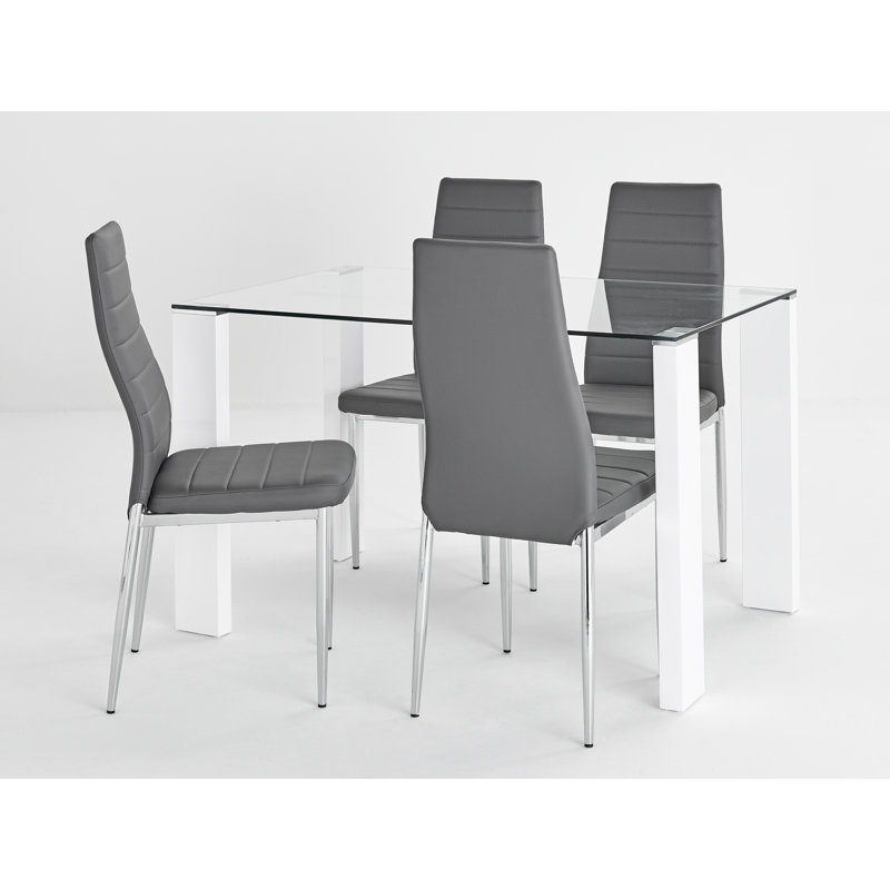 Upson 4 - Person Dining Set