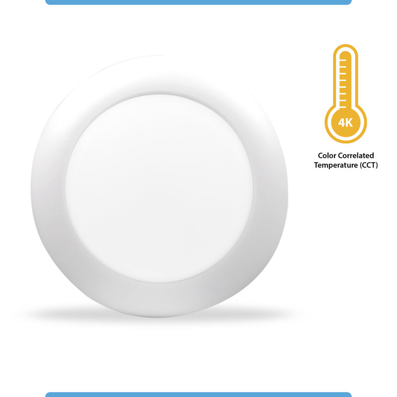 Kieshia Flush Mount, 4000K