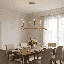 Noah 8-Light Chandelier in Gold Armory by Breegan Jane