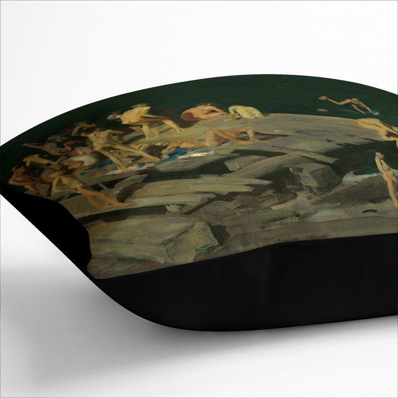 Forty-Two Kids Scatter Cushion, Black, 55cm H x 55cm W x 20cm D