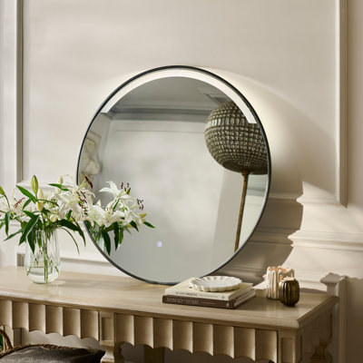 Aluminium Round Mirror