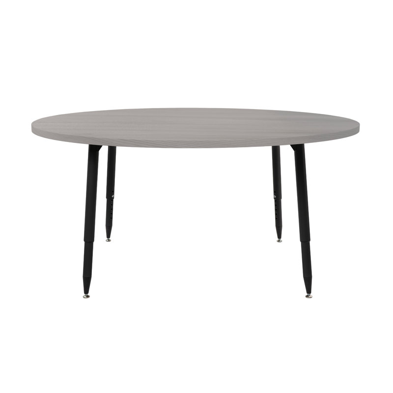 Table d'activité 48 po Adapte, 60 po x 36 po, Bois gris clair / noir