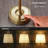 Demetrish Cordless LED Table Lamp with Dimmer, Built-in Rechargeable Battery, 3-Level Brightness, Patio Table Lamp, Bedside Night Lamp, Ambient Light for Restaurant-1394919633