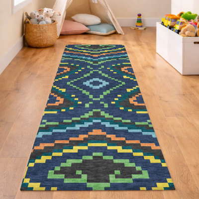 Tapis intérieur / extérieur lavable à la machine pour enfants Chantille ACN2829