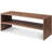 Wood Stackable 2-Shelf Shoe Rack, Walnut