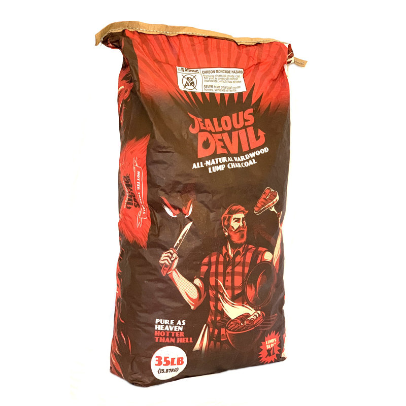 Gril au charbon de bois Jealous Devil, 1 sac, Orange