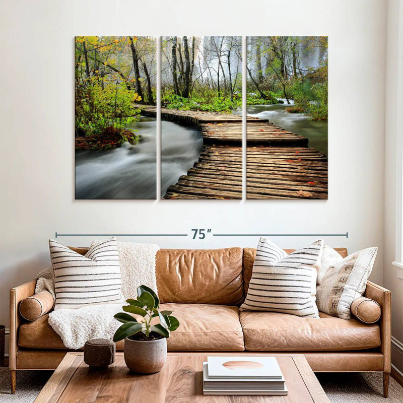 Alvord Forest River Wood Trail, H 42 po x l 65 po