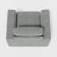 Fauteuil d'appoint pivotant à 360 degrés-1593897010