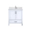 Ensemble de meuble-lavabo avec plateau en marbre de culture et robinet-1167920756