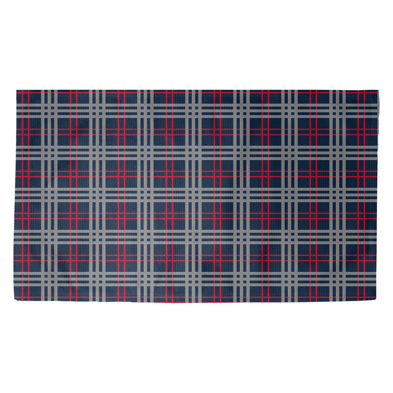 Plaid Indoor Rug, Rectangle 3' x 5'