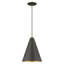 Luminaire suspendu conique à 1 lumière Drewie-88580303