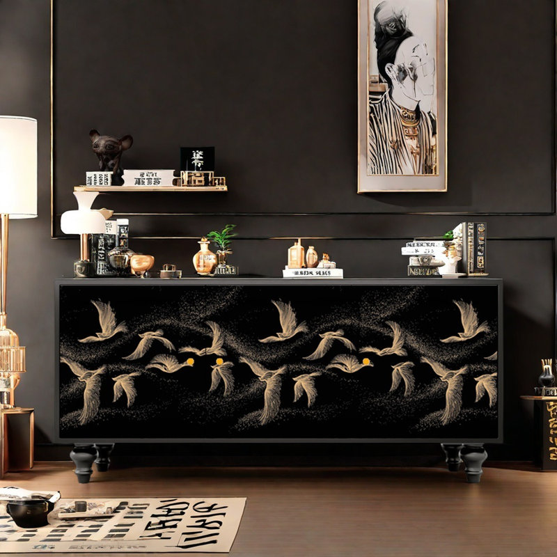 Buffet léger de style luxueux