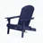 Folding Adirondack Chair with Cup Holders – Rustic Style for Patio & Poolside-614878198