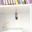 Bibliothèque pour enfants avec 8 compartiments de rangement, bibliothèque pour enfants et chambre d'enfant, blanc, l 41,7 po x P 11,8 po x H 40,9 po