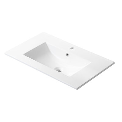 48 Inch Ceramic Sink For Bathroom Sink Easy To Wipe