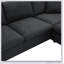 Ensemble de canapé modulaire en tissu de polyester avec 2 coussins gratuits et repose-pieds convertible, parfait pour le confort et la polyvalence des espaces de vie modernes.