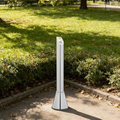 Cigarette Butt Receptacle Disposal Commercial Floor Standing Ash Bin Cigarette Butt Trash Can With Inner Bucket