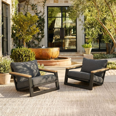 Patio Aluminum Chair Set
