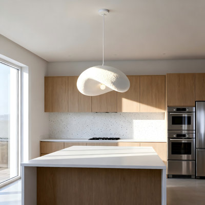 1- Light Wabi-Sabi Style Chandelier