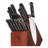 HENCKELS Solution Razor-Sharp 15-Piece Knife Set, German Engineered Informed by 100+ Years of Mastery, Chefs Knife