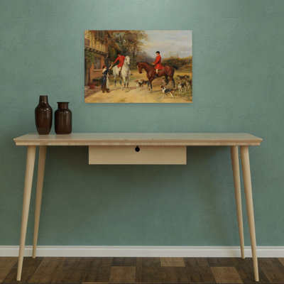 Reproduction d'art classique, chasse au renard classique