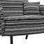 Canapé à deux places de style moderne avec accoudoirs confortables, coussins d'accoudoirs et poches de rangement, canapé à deux places profond, canapé moderne et confortable pour chambre à coucher, petits espaces, appartements et-1336767749