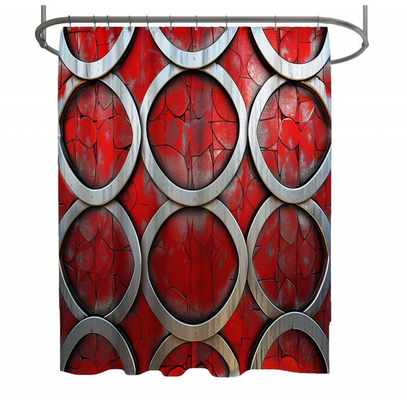 Rideau de douche Layers - Décoration de salle de bain, H 93 po x l 70 po