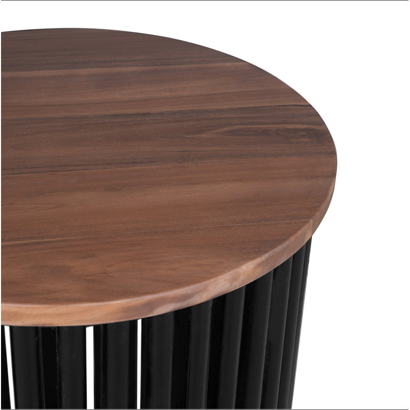 Table d'appoint en bois massif ACACIA
