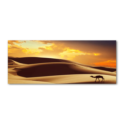 Sahara's Camel - Wrapped Canvas Print