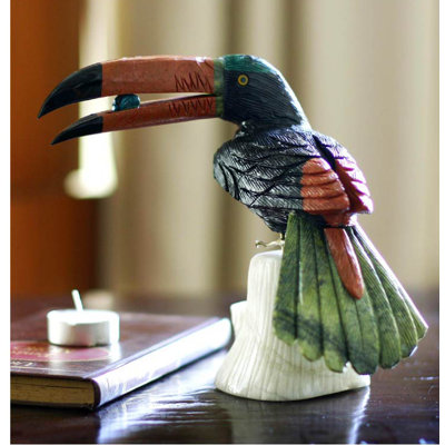 Figurine dines toucan Rickards