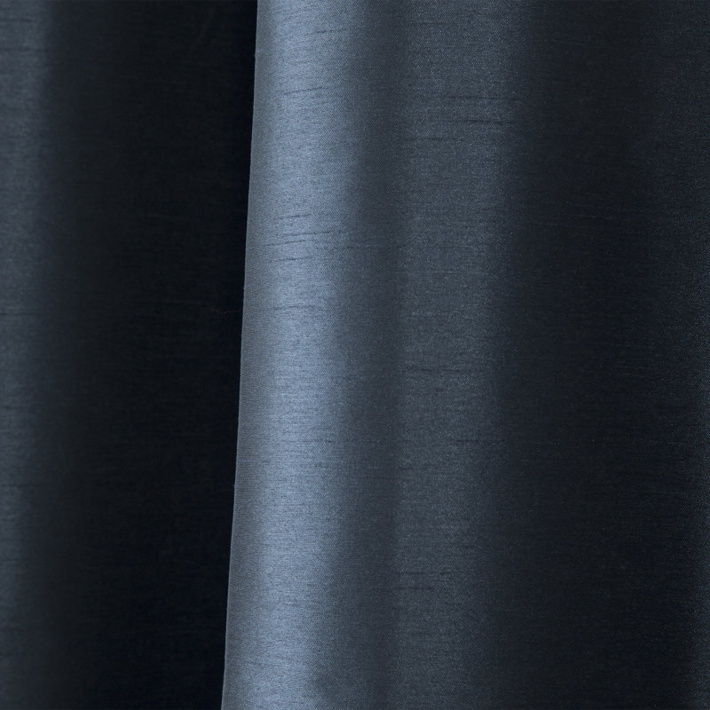 Cambree Solid Blackout Thermal Grommet Curtain Panels, Navy