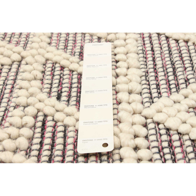 Tapis rectangulaire nouvel âge en laine 4 pi 11 po x 8 pi 2 po Demeri