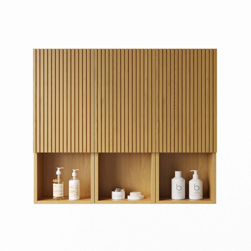 Armoire murale de 35 po de hauteur pour salle de bain