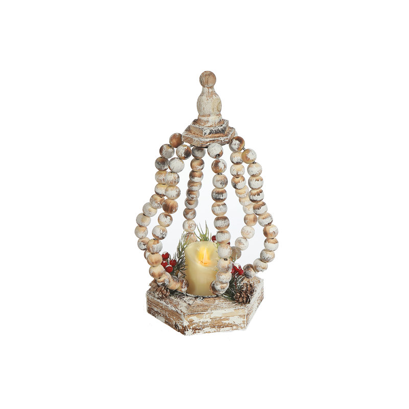 Lanterne ouverte Led Wood