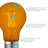 4.5 Watt (60 Watt Equivalent), A19 LED, Dimmable Light Bulb, E26/Medium (Standard) Base-73312168