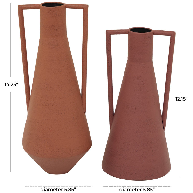 Hays 12.15'' Iron Table Vase
