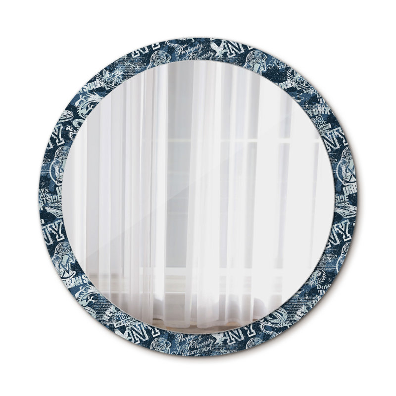 Huldar Glass Flat Wall Mirror