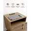 Table de bout avec rangement Agrita