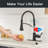 Single-Handle Pull-Down Sprayer 3 Spray Kitchen Faucet-64600622