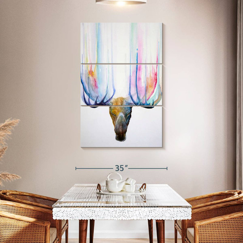 Brampt Moose Zen, 57" H x 36" W