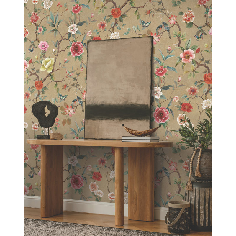 Papier peint Kimora's Garden, Beige
