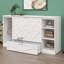 Lit escamotable avec tablettes et garde-robe Murphy