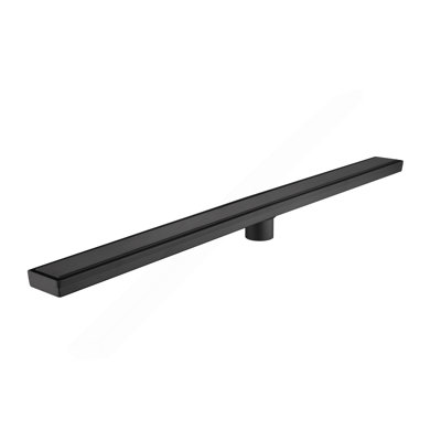 36 Inches Linear Shower Drain With Removable Cover, 304 Stainless Shower Drain  Included Hair Strainer And Leveling Feet, Flange